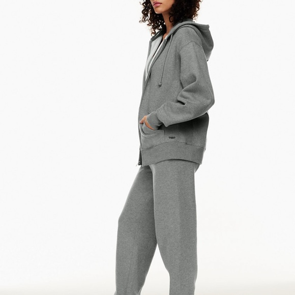 TNA Cozy Fleece Boyfriend Zip Hoodie - Picture 4 of 10